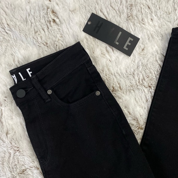 Women High Rise Black Skinny Jeans | HALE Women Skinny Jeans | Skinny Jeans 25 - Picture 9 of 11